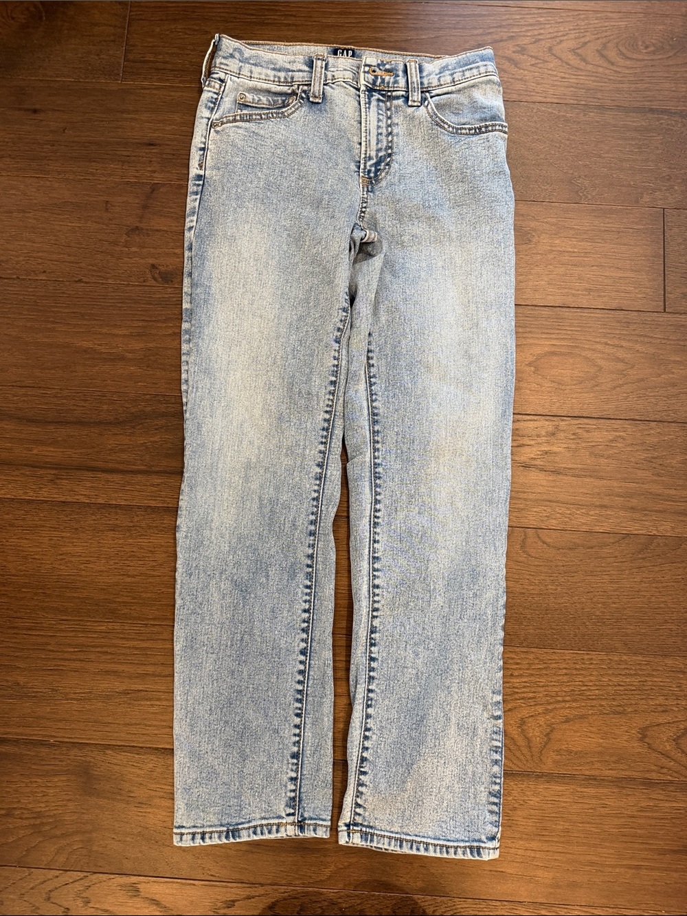 GAP Kids Light Blue Straight Leg Jeans Size 12 - C35-105